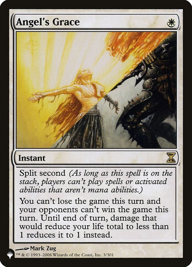 Angel's Grace (3/301) (The List Reprints)