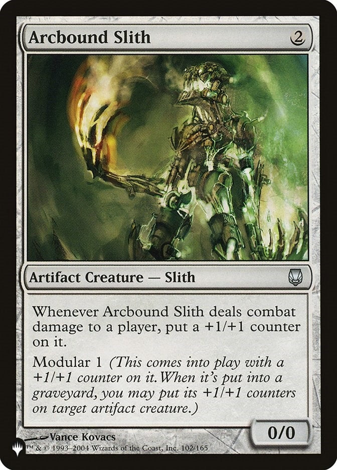 Arcbound Slith (102/165) (The List Reprints)