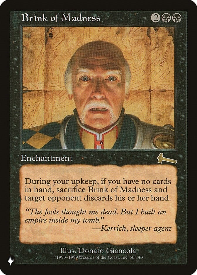 Brink of Madness (50/143) (The List Reprints)