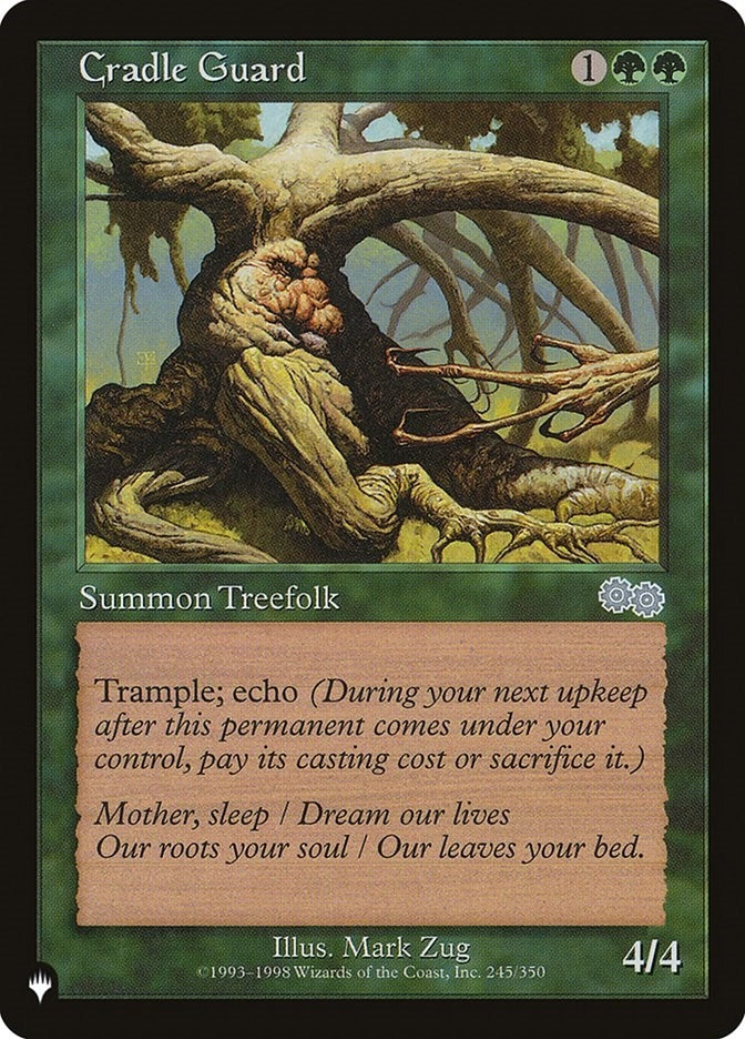 Cradle Guard (245/350) (The List Reprints)