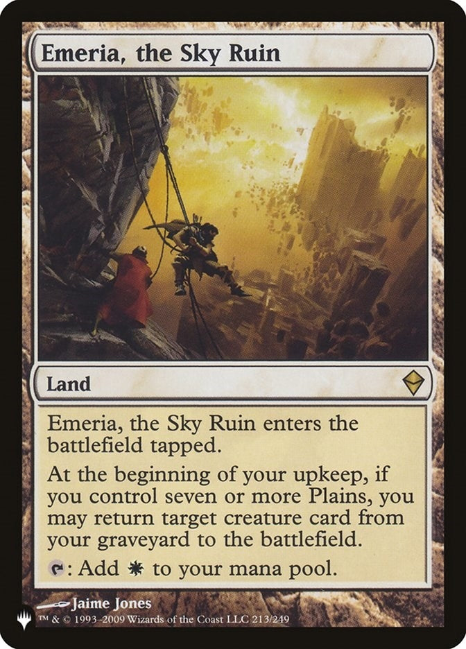 Emeria, the Sky Ruin (213/249) (The List Reprints)