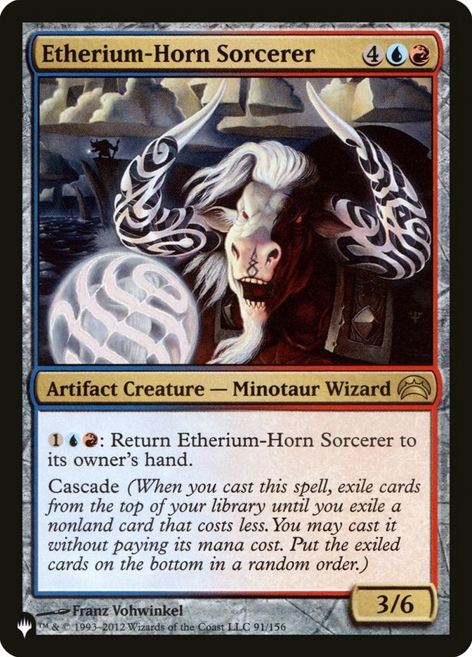 Etherium-Horn Sorcerer (91/156) (The List Reprints)