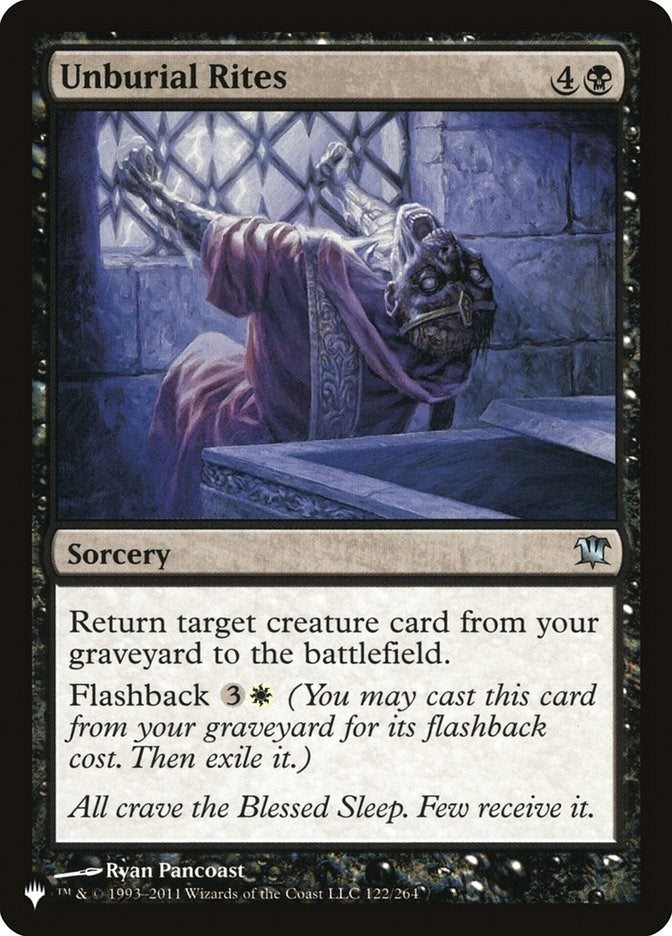 Image for Unburial Rites (122/264) - Magic: The Gathering