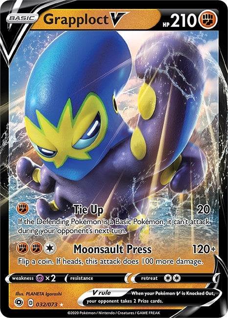 Image for Grapploct V (32/73) (Champion's Path) - Pokemon