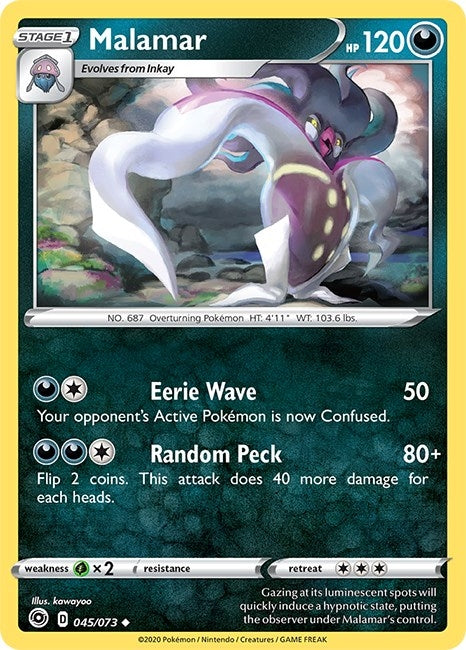Image for Malamar (45/73) (Champion's Path) - Pokemon