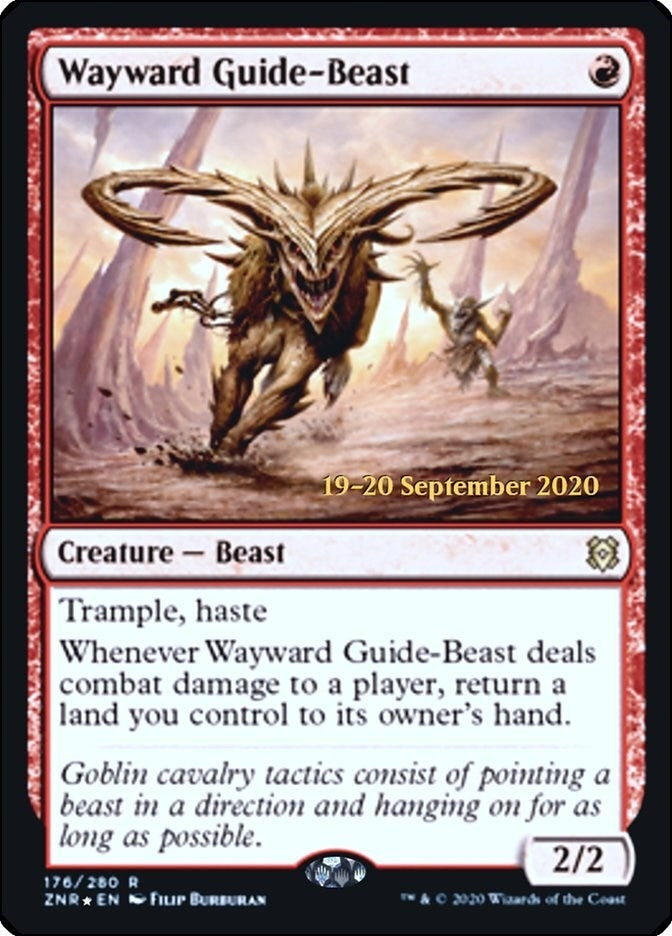 Image for Wayward Guide-Beast (176) - Magic: The Gathering