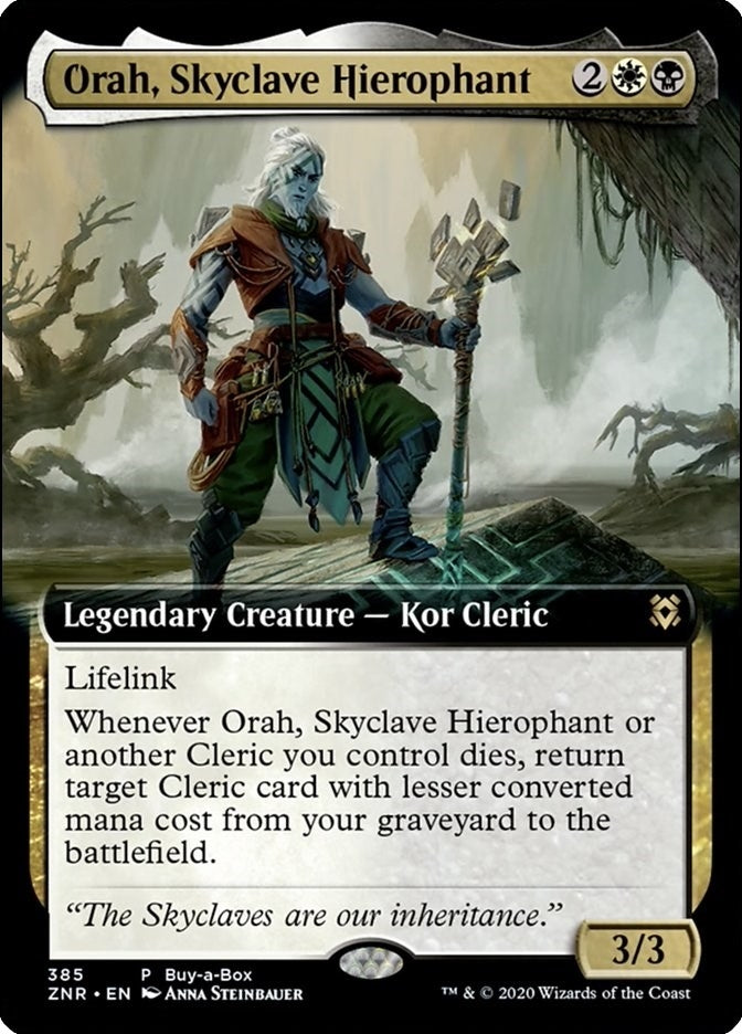 Orah, Skyclave Hierophant (385) (Buy-A-Box Promos)