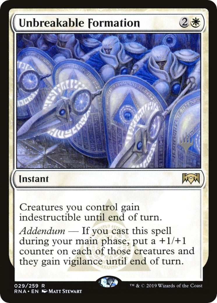 Image for Unbreakable Formation (29) - Magic: The Gathering