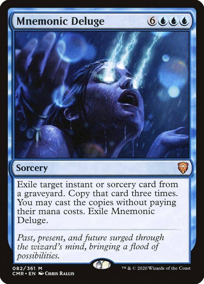 Mnemonic Deluge (82) (Commander Legends)