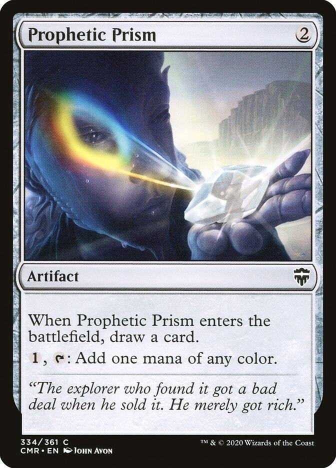Image for Prophetic Prism (334) (Commander Legends) - Magic: The Gathering