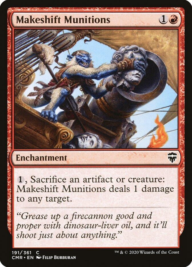 Image for Makeshift Munitions (191) (Commander Legends) - Magic: The Gathering