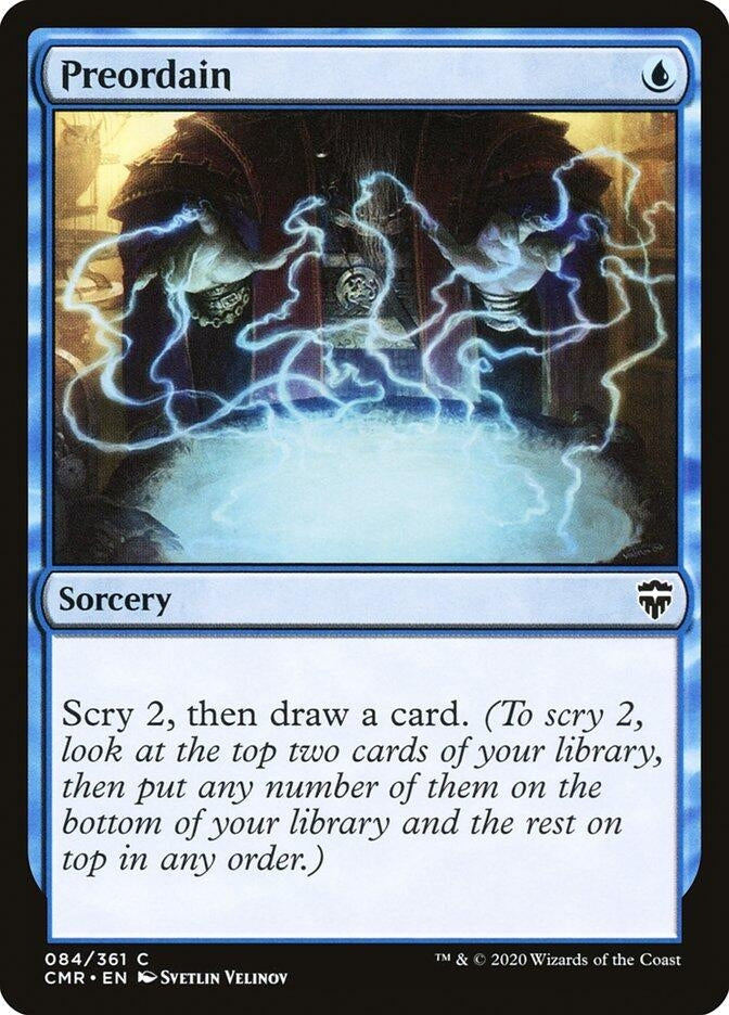 Preordain (84) (Commander Legends)