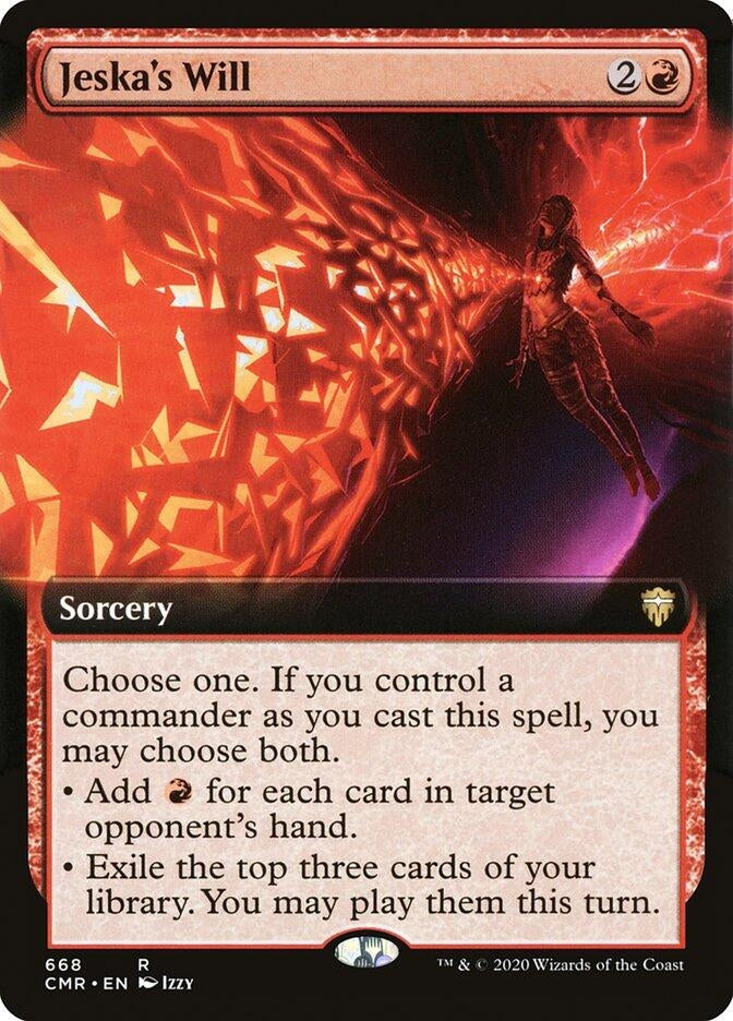 Jeska's Will (Extended Art) (668) (Commander Legends)