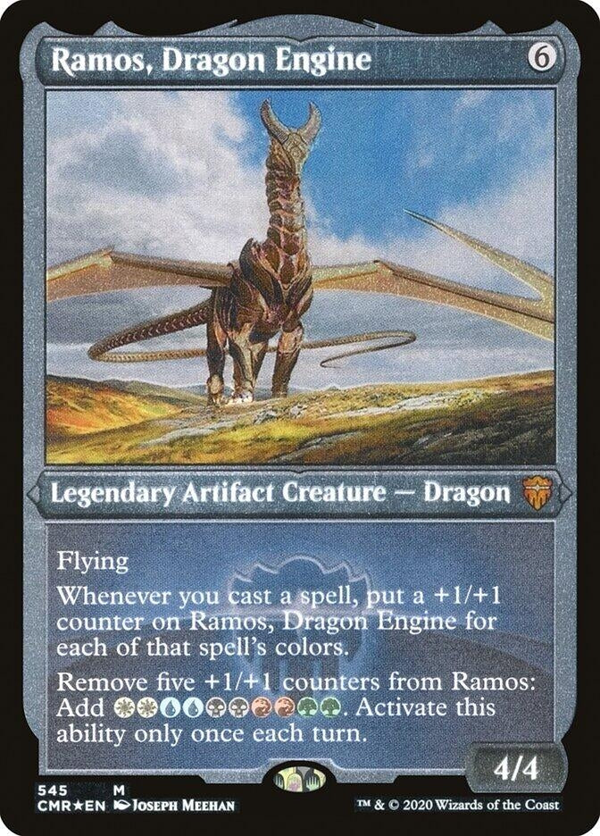 Ramos, Dragon Engine (Foil Etched) (545) (Commander Legends)