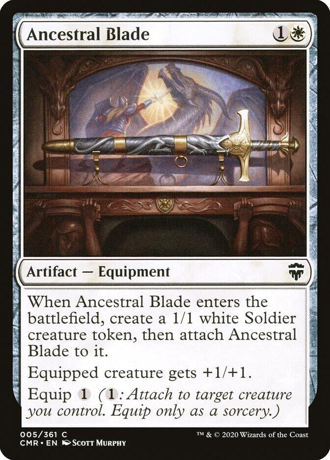 Ancestral Blade (5) (Commander Legends)