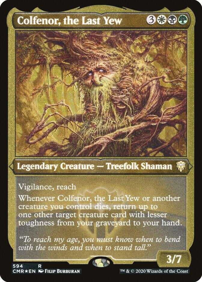 Colfenor, the Last Yew (Foil Etched) (594) (Commander Legends)