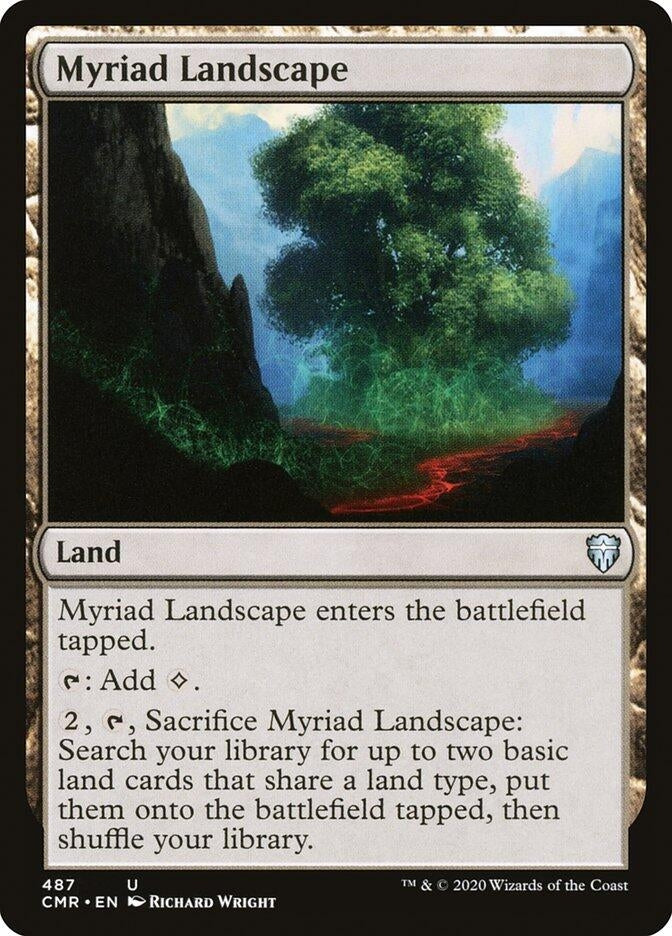 Myriad Landscape (487) (Commander Legends)