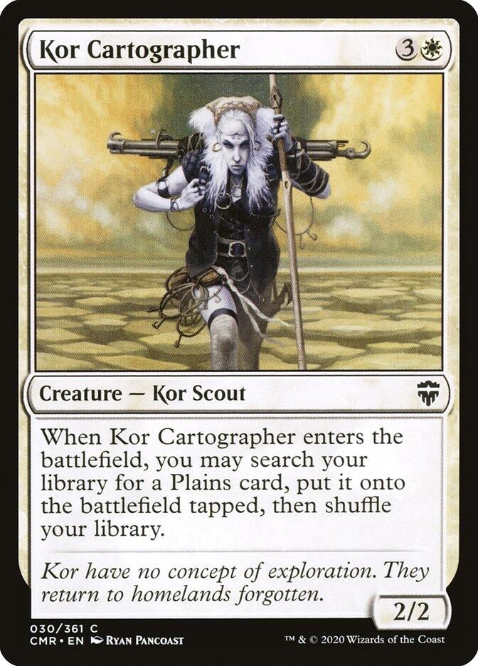 Image for Kor Cartographer (30) (30) (Commander Legends) - Magic: The Gathering