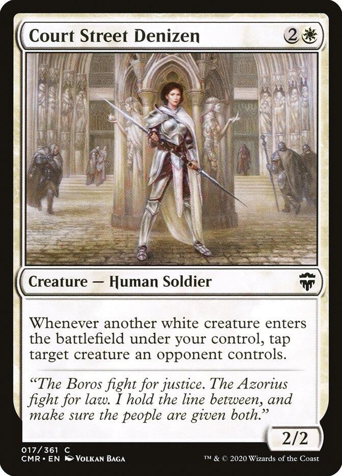 Image for Court Street Denizen (17) (Commander Legends) - Magic: The Gathering