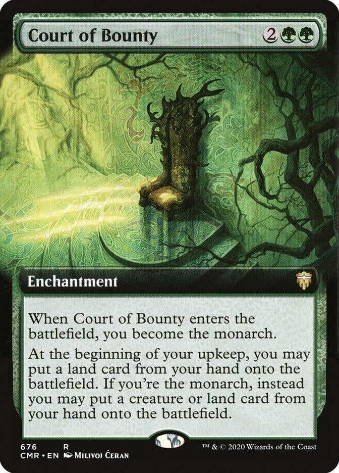 Court of Bounty (Extended Art) (676) (Commander Legends)