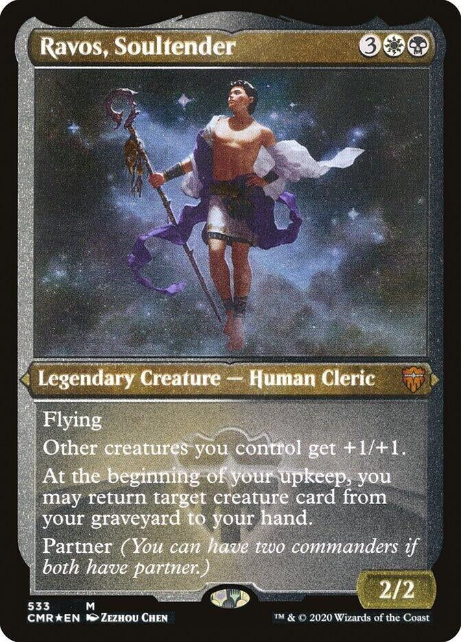Ravos, Soultender (Foil Etched) (533) (Commander Legends)