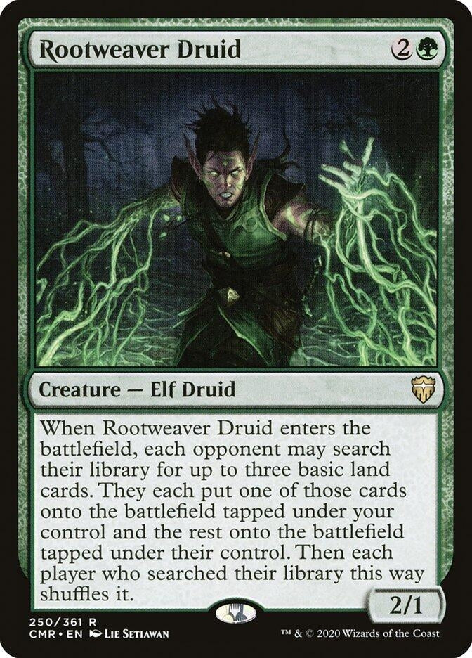 Image for Rootweaver Druid (250) (Commander Legends) - Magic: The Gathering