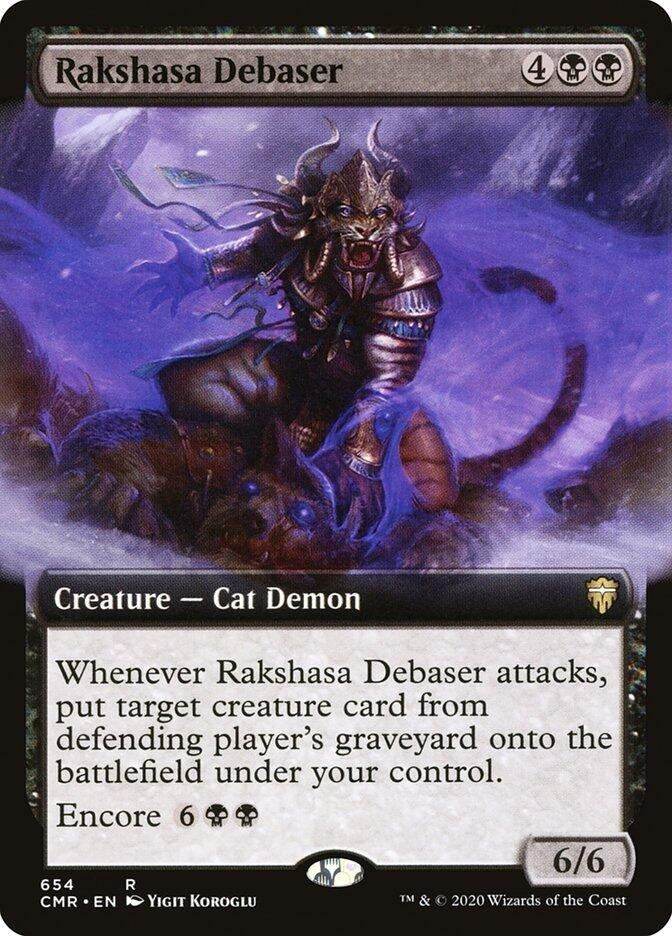 Rakshasa Debaser (Extended Art) (654) (Commander Legends)