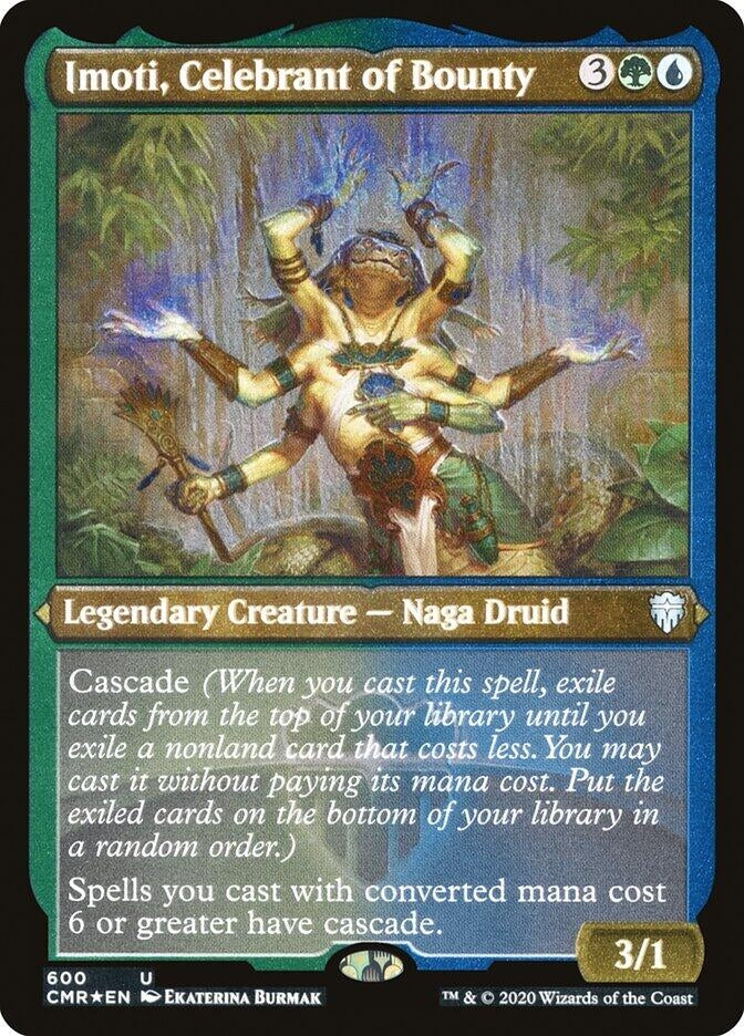 Imoti, Celebrant of Bounty (Foil Etched) (600) (Commander Legends)