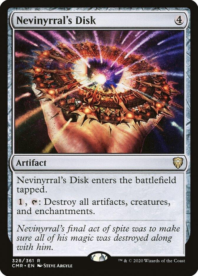 Nevinyrral's Disk (328) (Commander Legends)