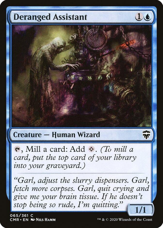 Image for Deranged Assistant (65) (Commander Legends) - Magic: The Gathering