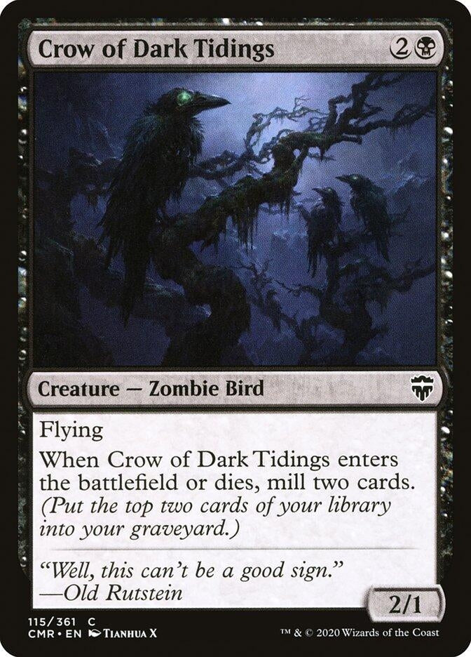 Crow of Dark Tidings (115) (Commander Legends)