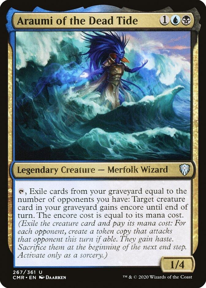 Araumi of the Dead Tide (267) (Commander Legends)