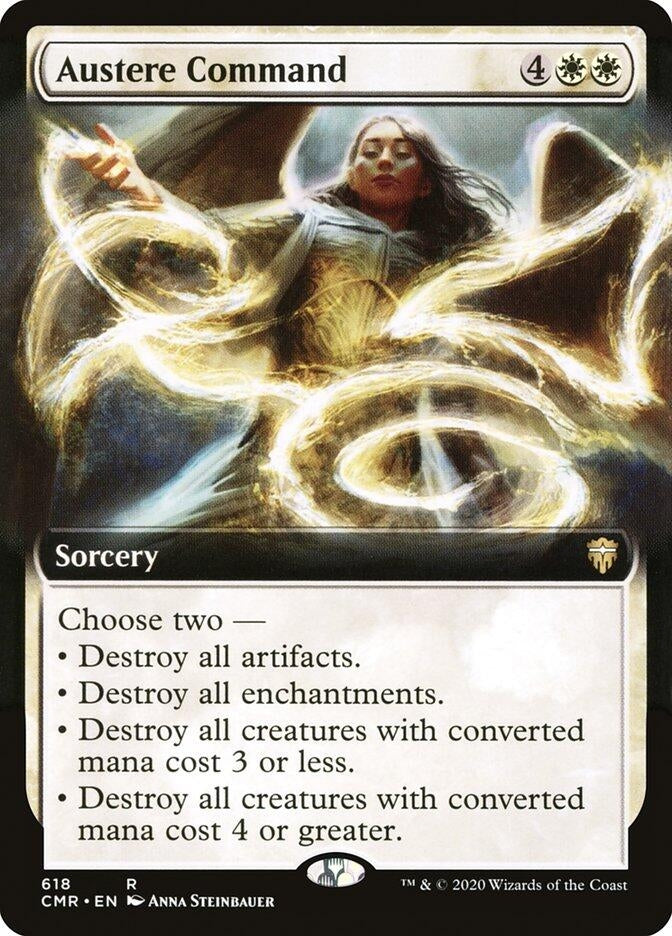 Austere Command (Extended Art) (618) (Commander Legends)