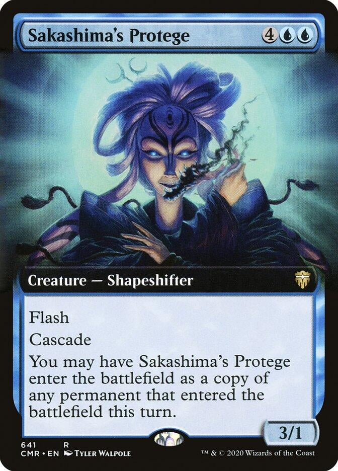 Sakashima's Protege (Extended Art) (641) (Commander Legends)
