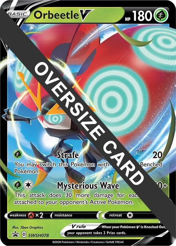 Image for Orbeetle V - SWSH078 (SWSH078) (Jumbo Cards) - Pokemon
