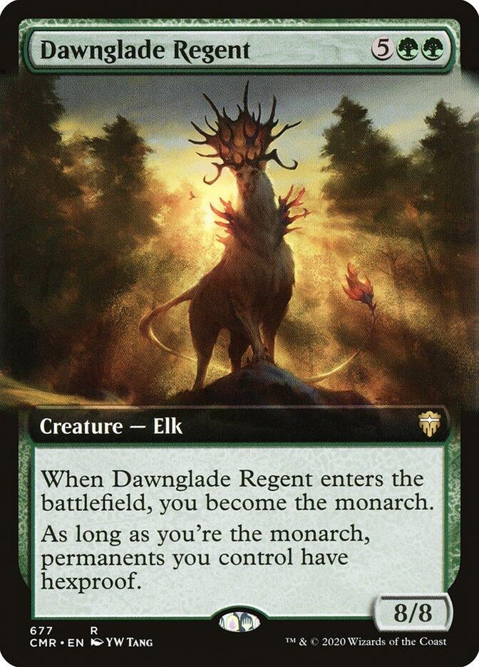 Dawnglade Regent (Extended Art) (677) (Commander Legends)