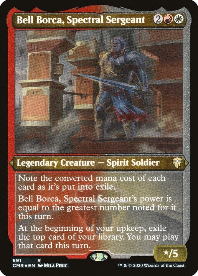 Bell Borca, Spectral Sergeant (Foil Etched) (591) (Commander Legends)