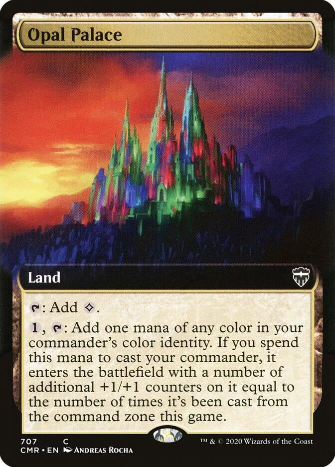Opal Palace (Extended Art) (707) (Commander Legends)