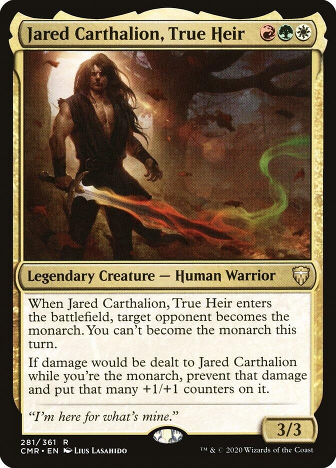 Jared Carthalion, True Heir (281) (Commander Legends)