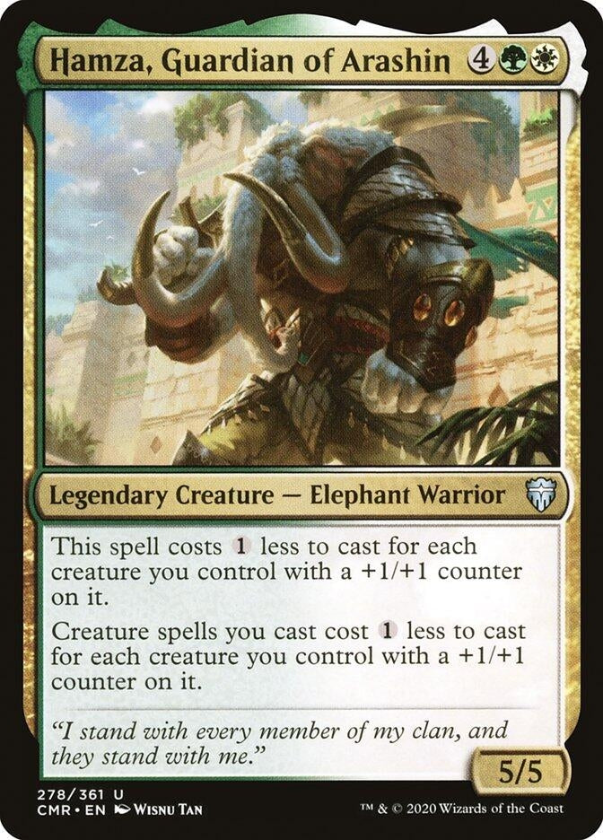 Image for Hamza, Guardian of Arashin (278) (Commander Legends) - Magic: The Gathering