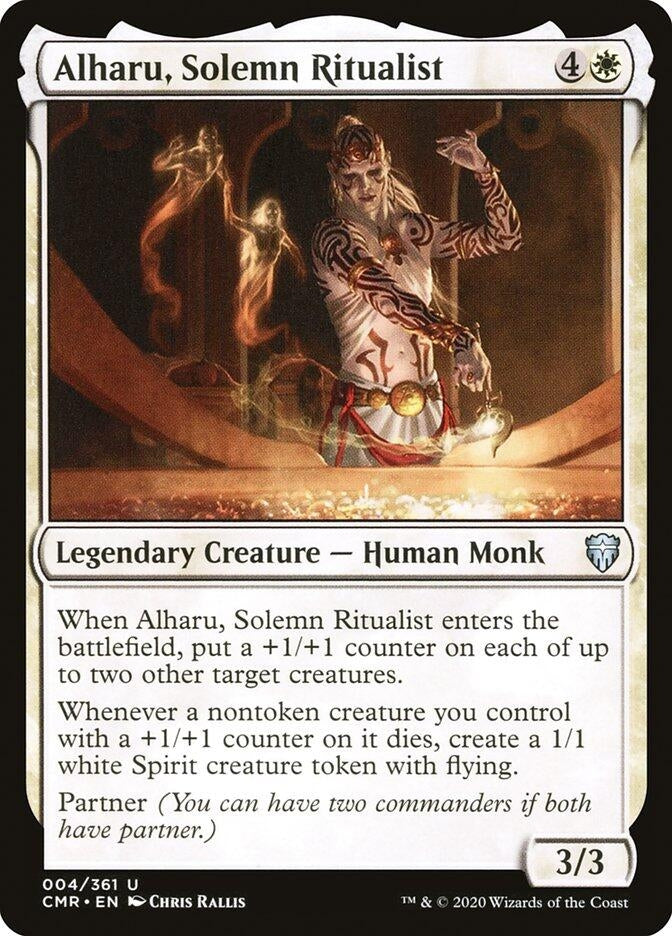 Alharu, Solemn Ritualist (4) (Commander Legends)