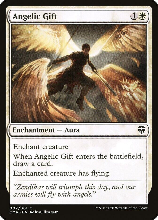 Angelic Gift (7) (Commander Legends)