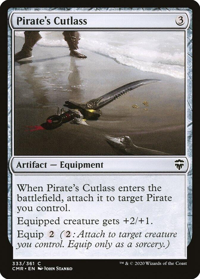 Image for Pirate's Cutlass (333) (Commander Legends) - Magic: The Gathering