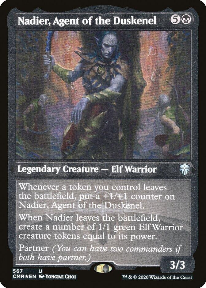 Nadier, Agent of the Duskenel (Foil Etched) (567) (Commander Legends)