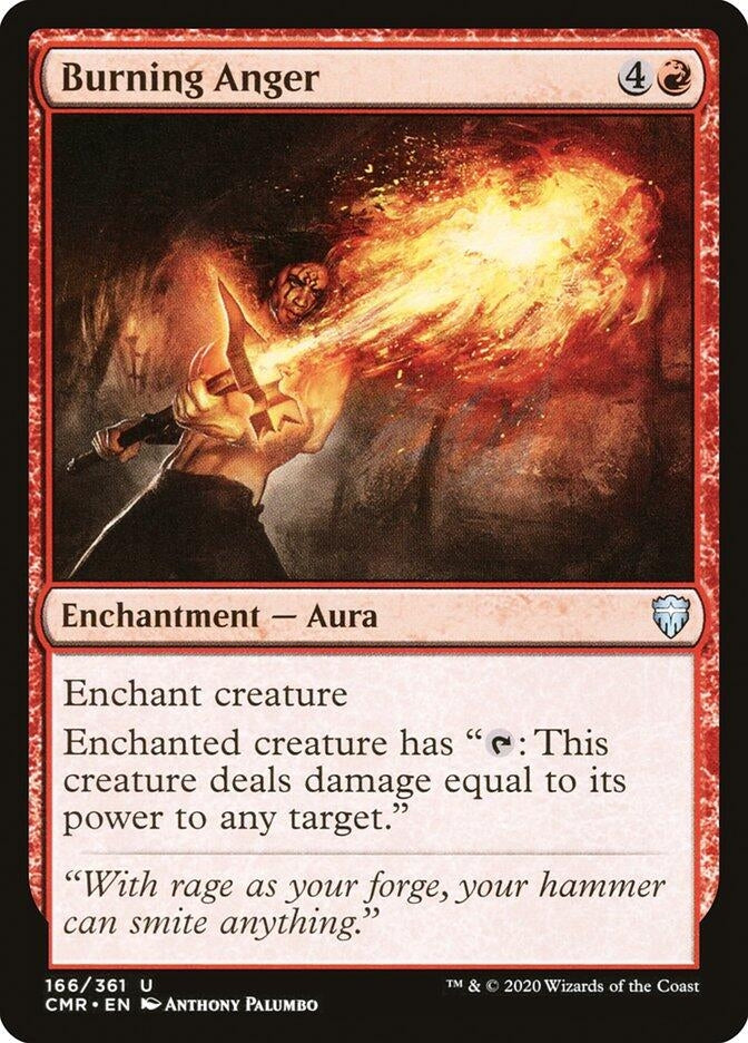 Burning Anger (166) (Commander Legends)