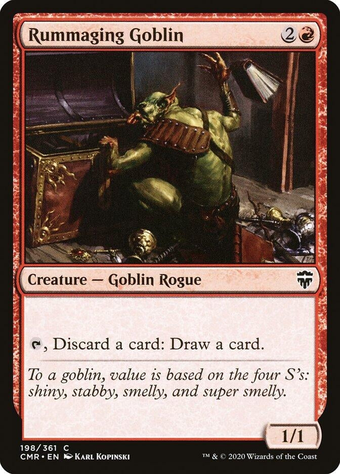 Image for Rummaging Goblin (198) (Commander Legends) - Magic: The Gathering