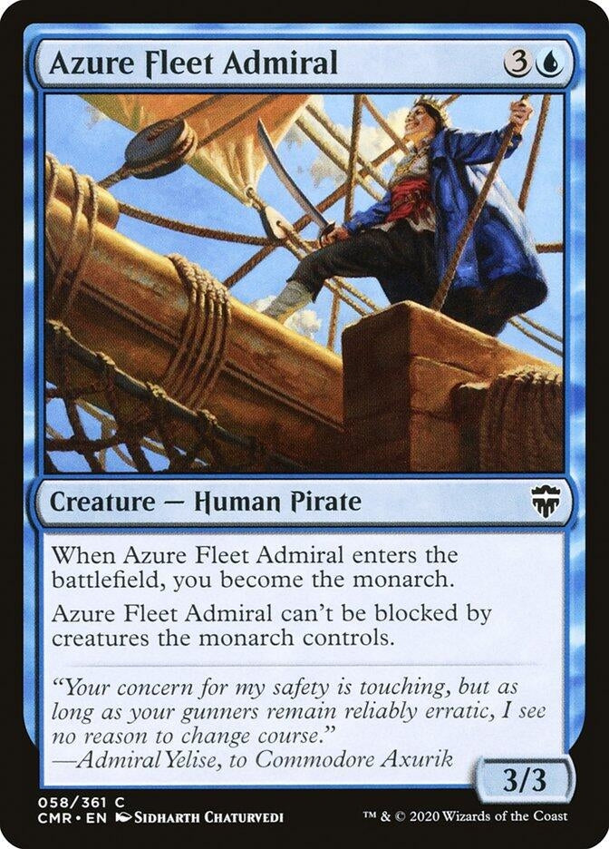 Azure Fleet Admiral (58) (Commander Legends)