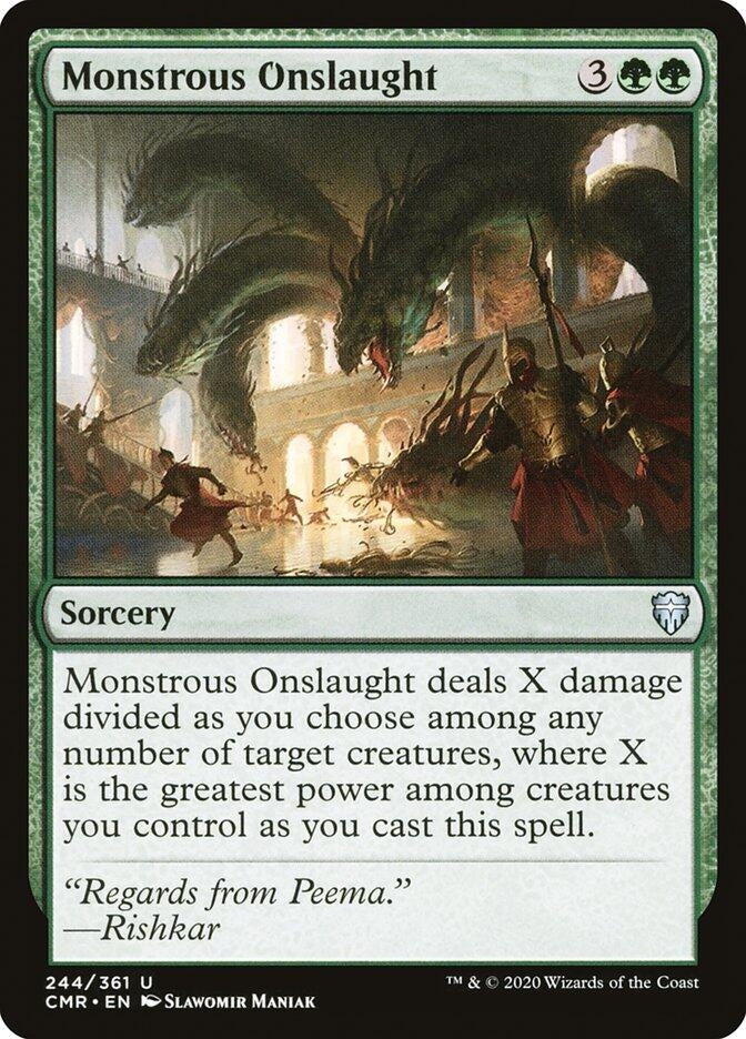 Monstrous Onslaught (244) (Commander Legends)