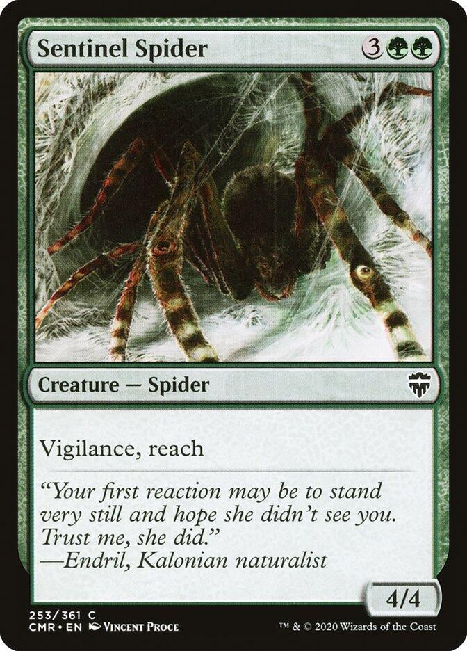 Image for Sentinel Spider (253) (Commander Legends) - Magic: The Gathering