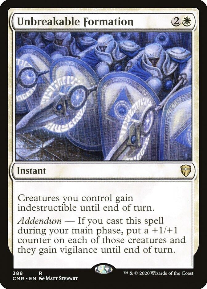 Image for Unbreakable Formation (388) - Magic: The Gathering